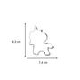 Voir la diapositive 6 : ZENKER Set de 4 emporte-pièces licorne Zenker Emporte-pièces