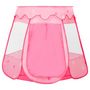 Voir la diapositive 3 : VIDAXL Tente de jeu pour enfants Rose 102x102x82 cm