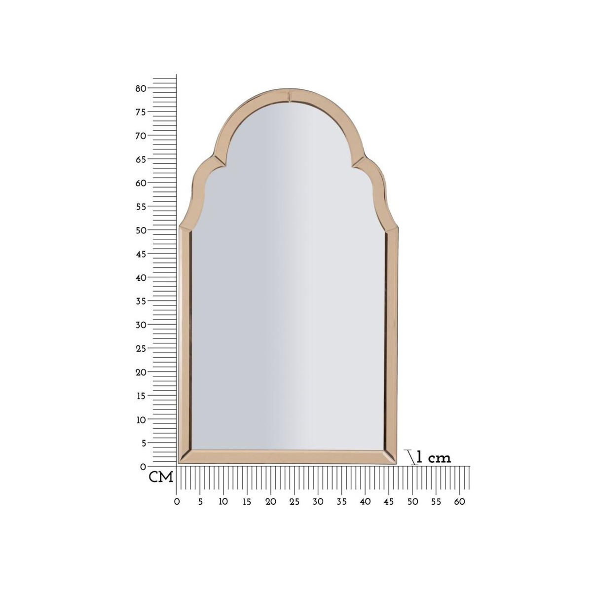 Paris Prix Miroir Mural  Tangier  80cm Rose