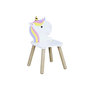 Voir la diapositive 3 : Paris Prix Table & 2 Chaises Enfant  Licorne Lily  55cm Blanc
