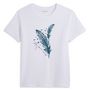 Voir la diapositive 3 : INEXTENSO T-shirt manche courte blanc fantaisie femme