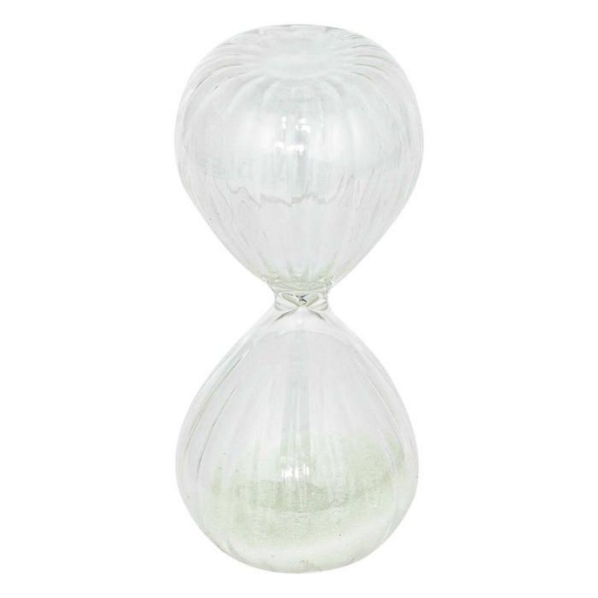 ATMOSPHERA Lot de 3 Sabliers en Verre  Little Cottage  14cm Multicolore