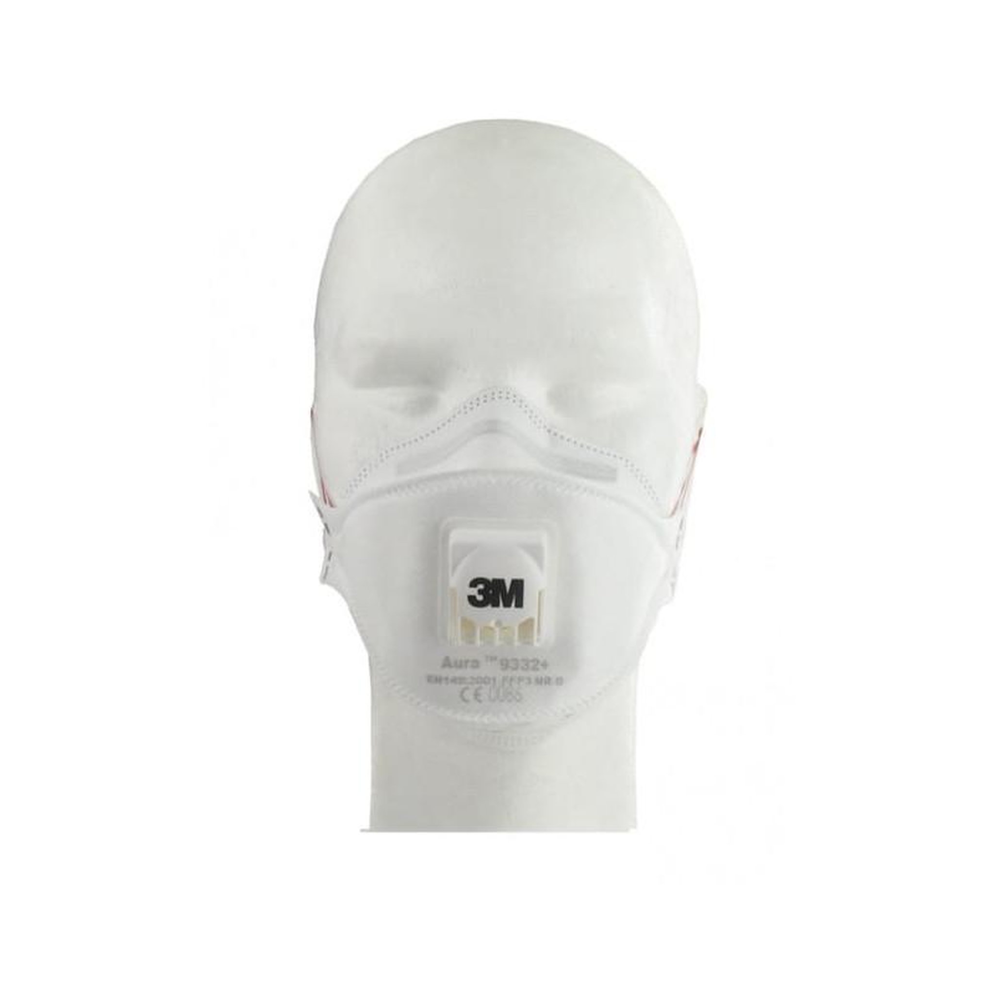 Voir la diapositive 4 : 3M Masque 3m aura 9332 anti-poussières pliable ffp3 avec soupape x 10