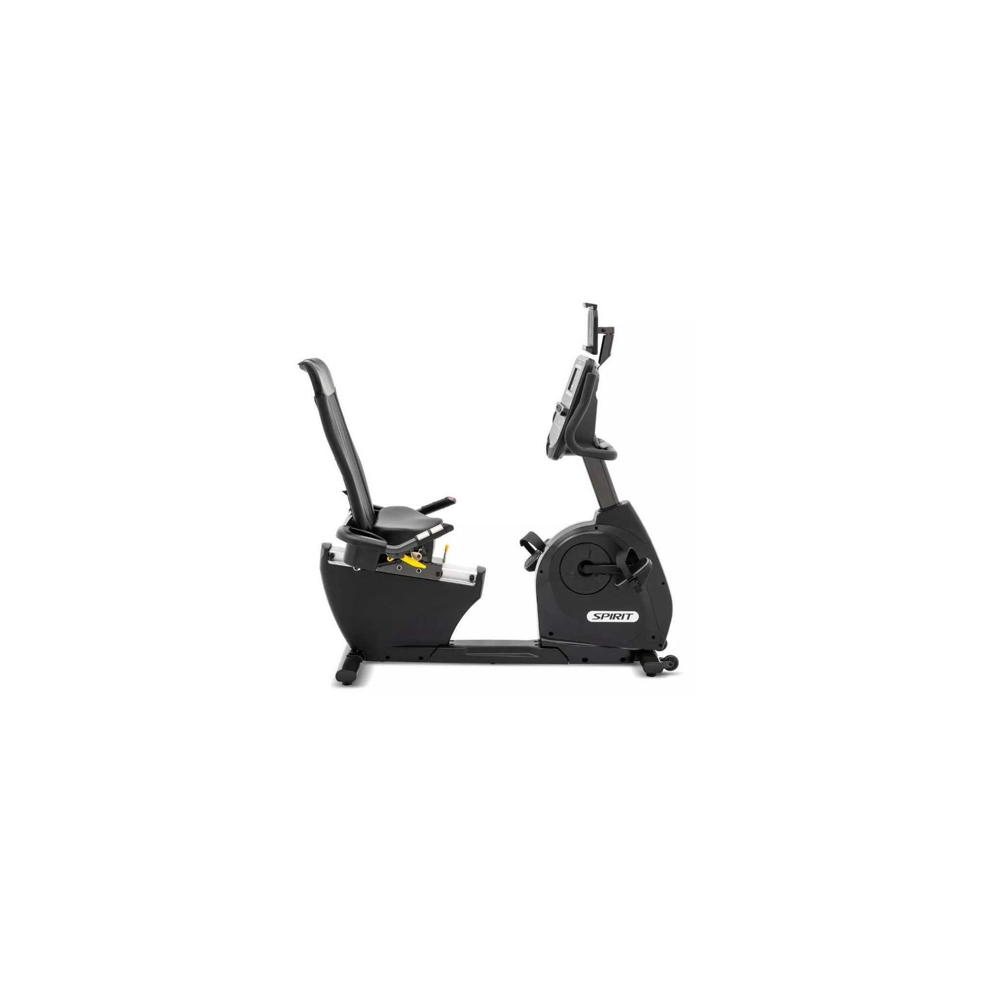 Spirit Vélo de fitness connecté semi allongé - spirit - modèle xbr95 - bluetooth/app - maison/appartement