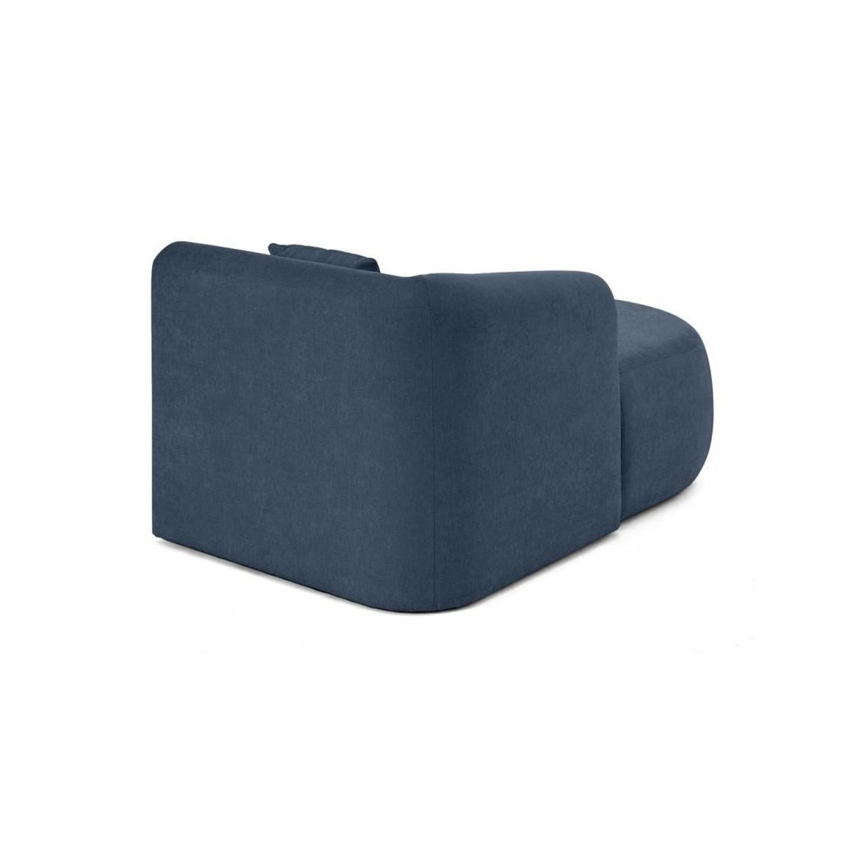 LISA DESIGN Ikare - module d'assise méridienne gauche - en tissu