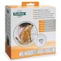 Voir la diapositive 3 : PETSAFE PetSafe Chatiere manuelle a 4 voies avec tunnel Classic 917 Blanc