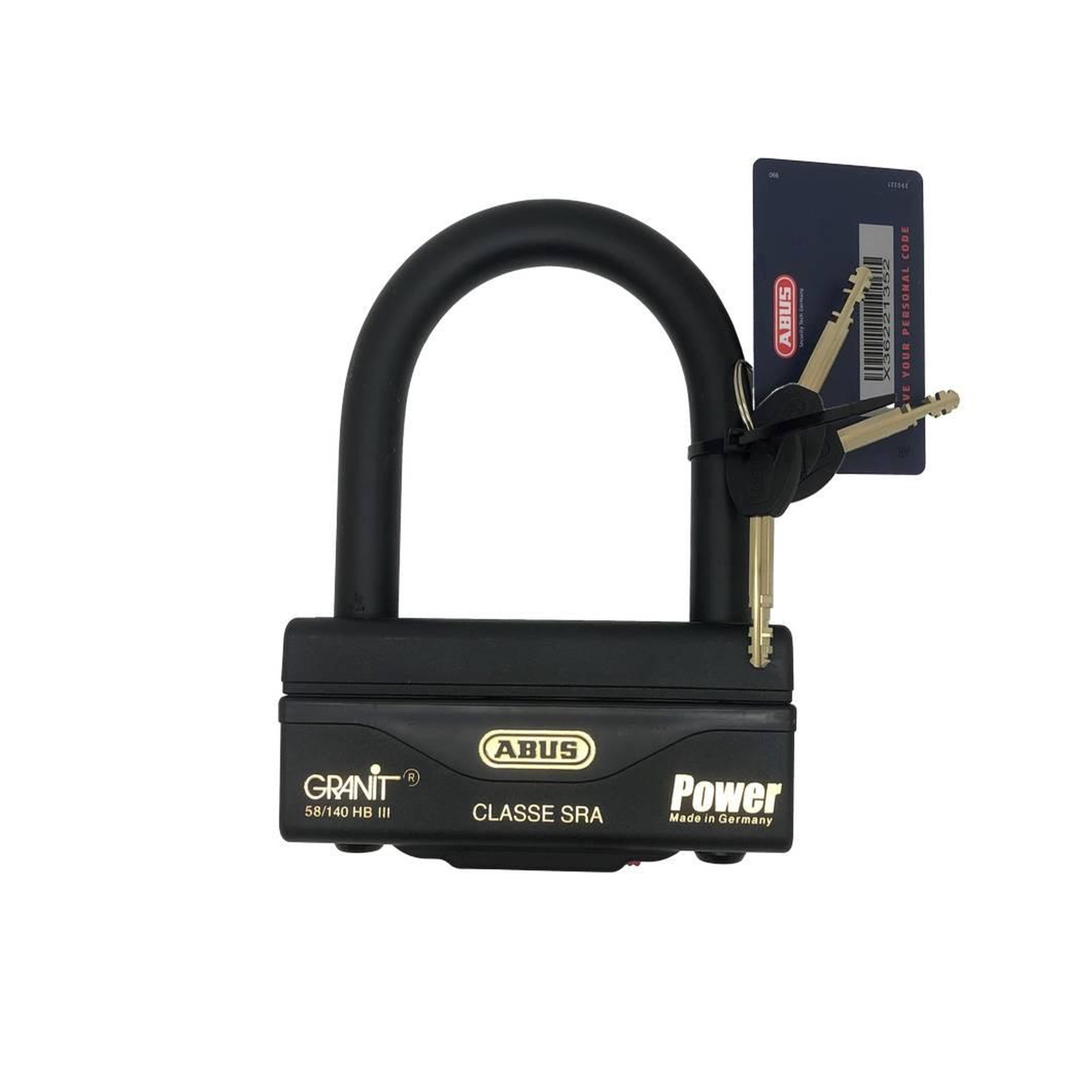 ABUS Antivol U Granit 58 HB III - 100mm Serie Limitee