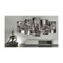 Voir la diapositive 2 : Paris Prix Tableau sur Verre Acrylique  Silver Serenity
