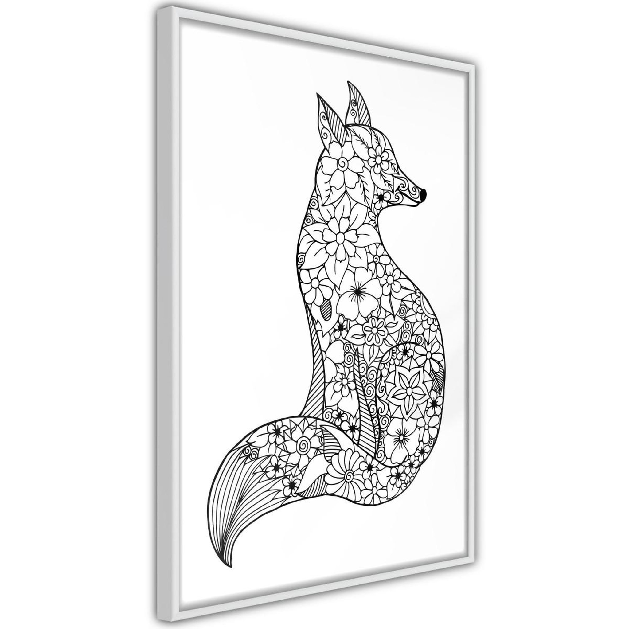 Paris Prix Affiche murale encadrée  openwork fox