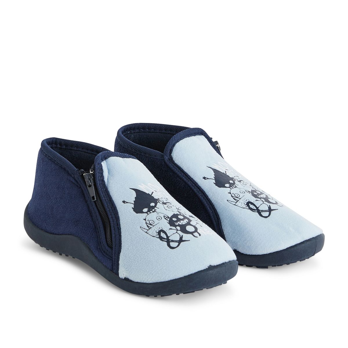 IN EXTENSO Chaussons monstres garçon