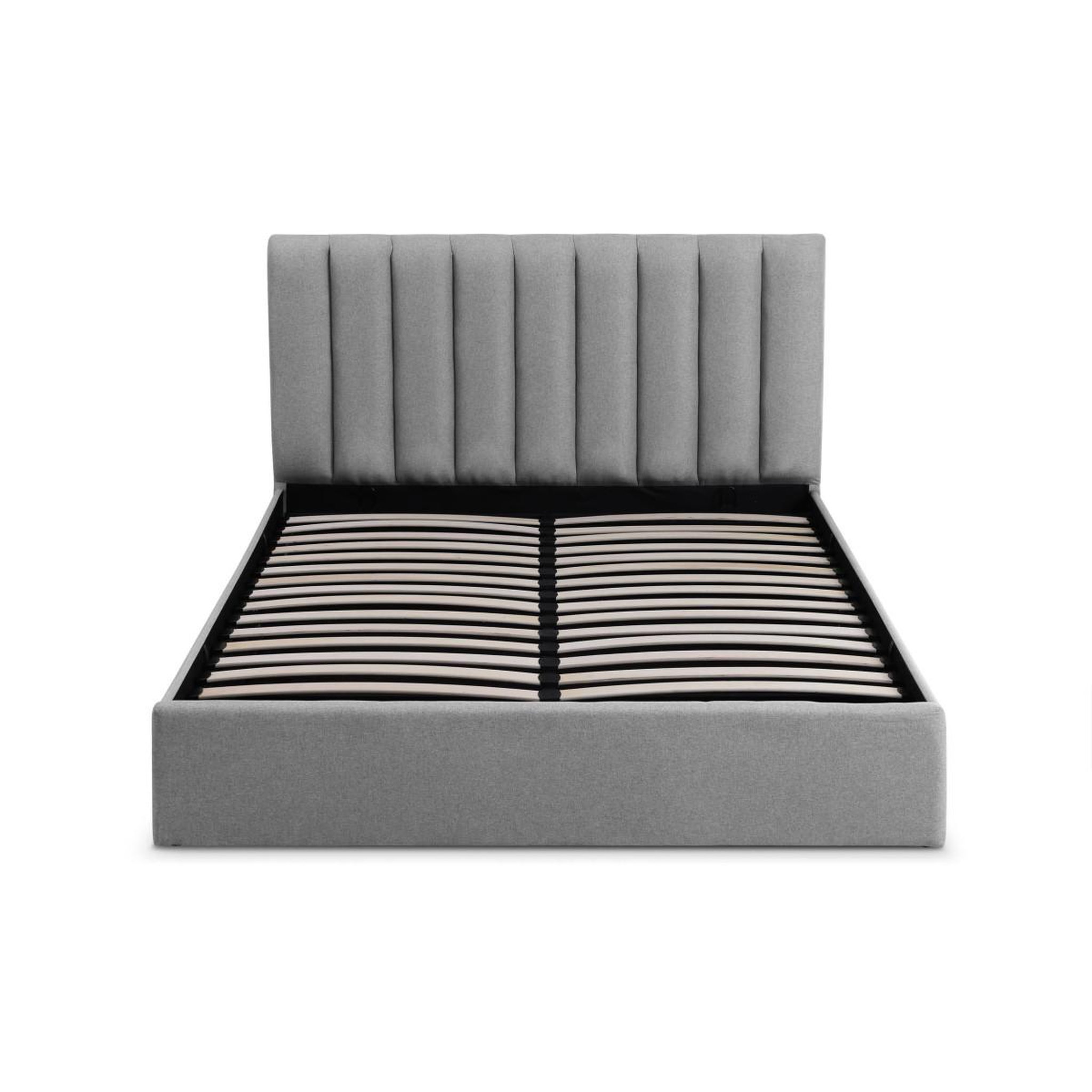 Voir la diapositive 2 : Paris Prix Pack lit coffre & matelas  dream & goodream  160x200cm gris