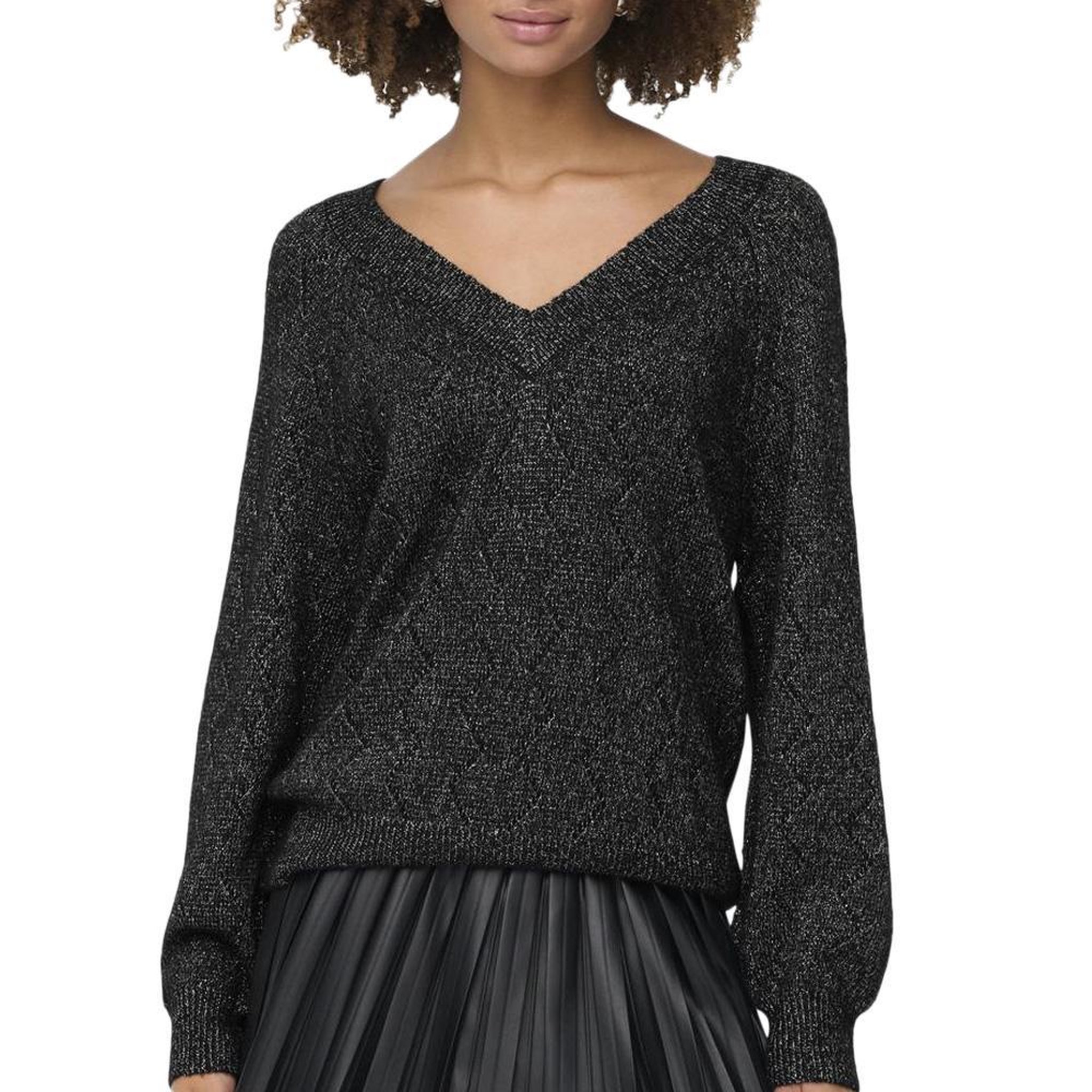 JACQUELINE DE YONG Pull Noir Femme JDY Aspen. Coloris disponibles : Noir