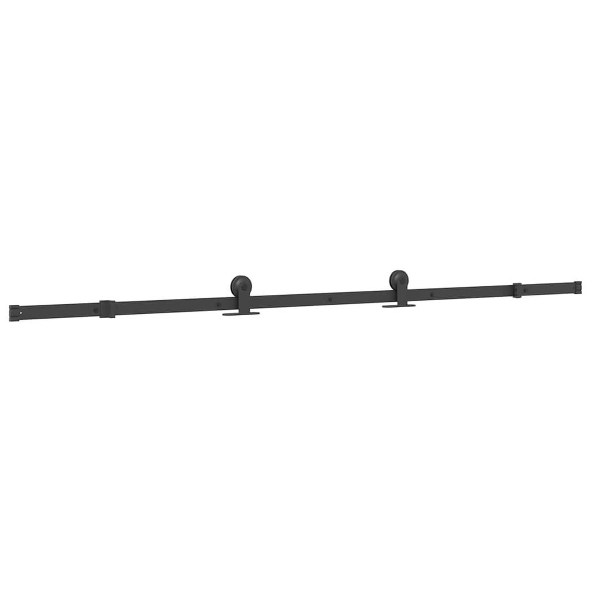 Voir la diapositive 3 : VIDAXL Porte coulissante avec kit de quincaillerie 90x205 cm Verre ESG