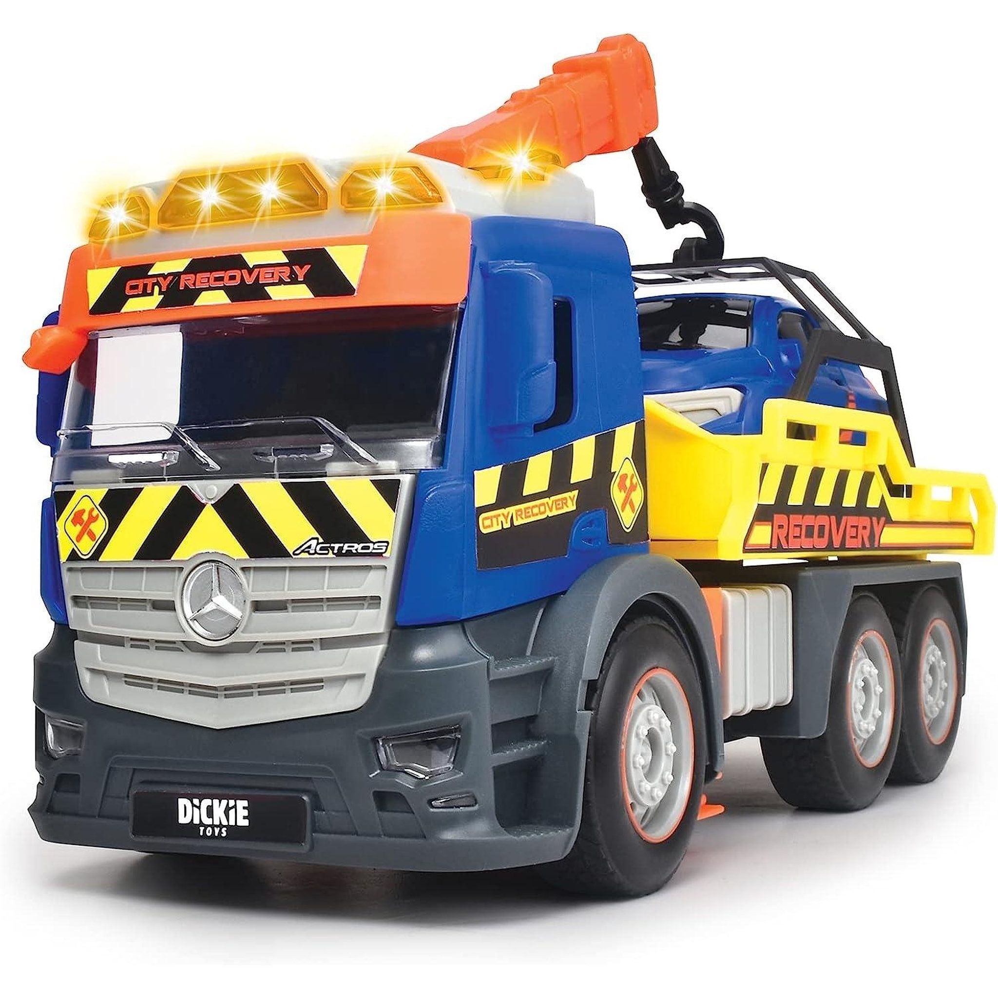 Voir la diapositive 2 : Dickie Toys Action Truck Camion de dépannage Recovery 26cm