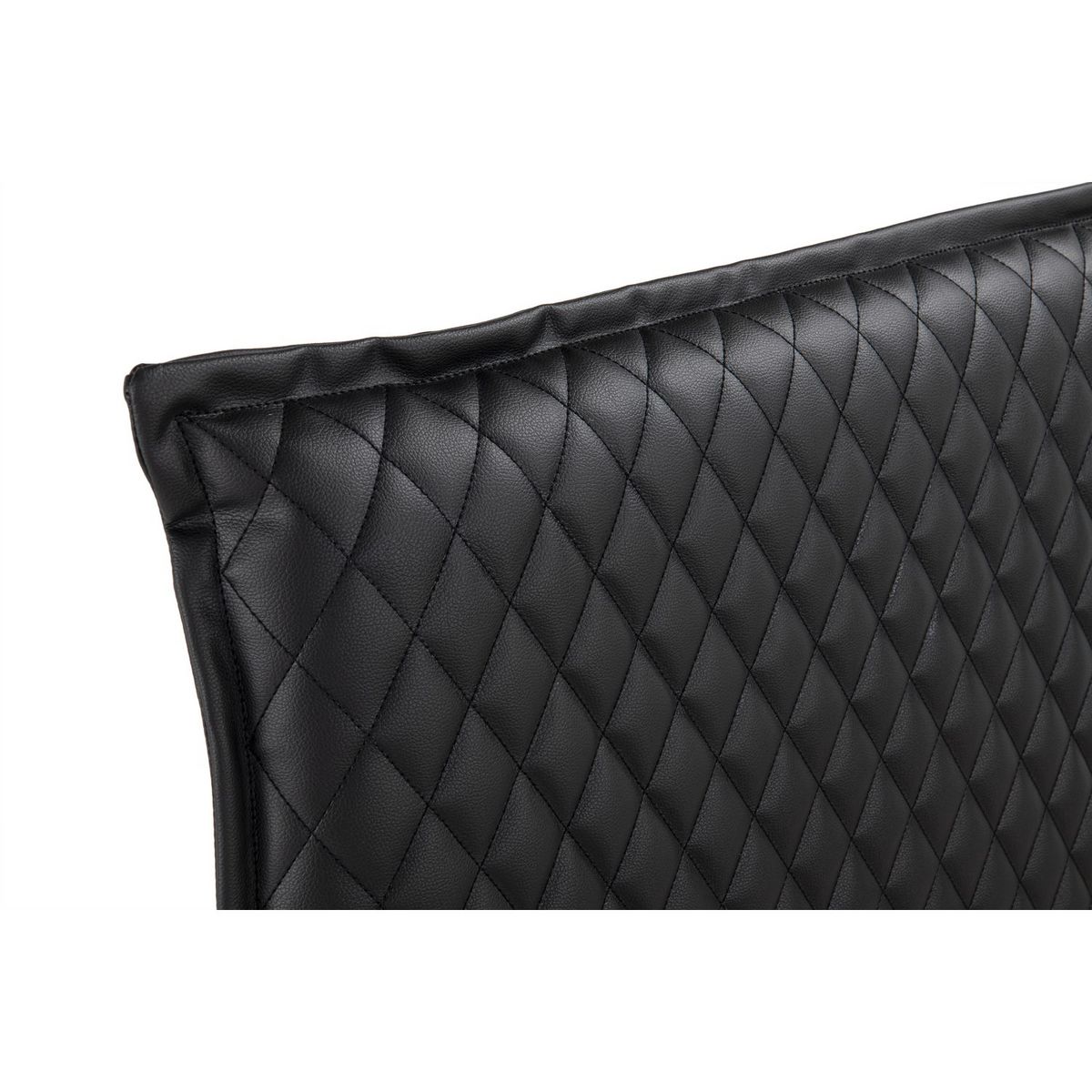 Lit double avec sommier et tête de lit 160x200cm ALBAN