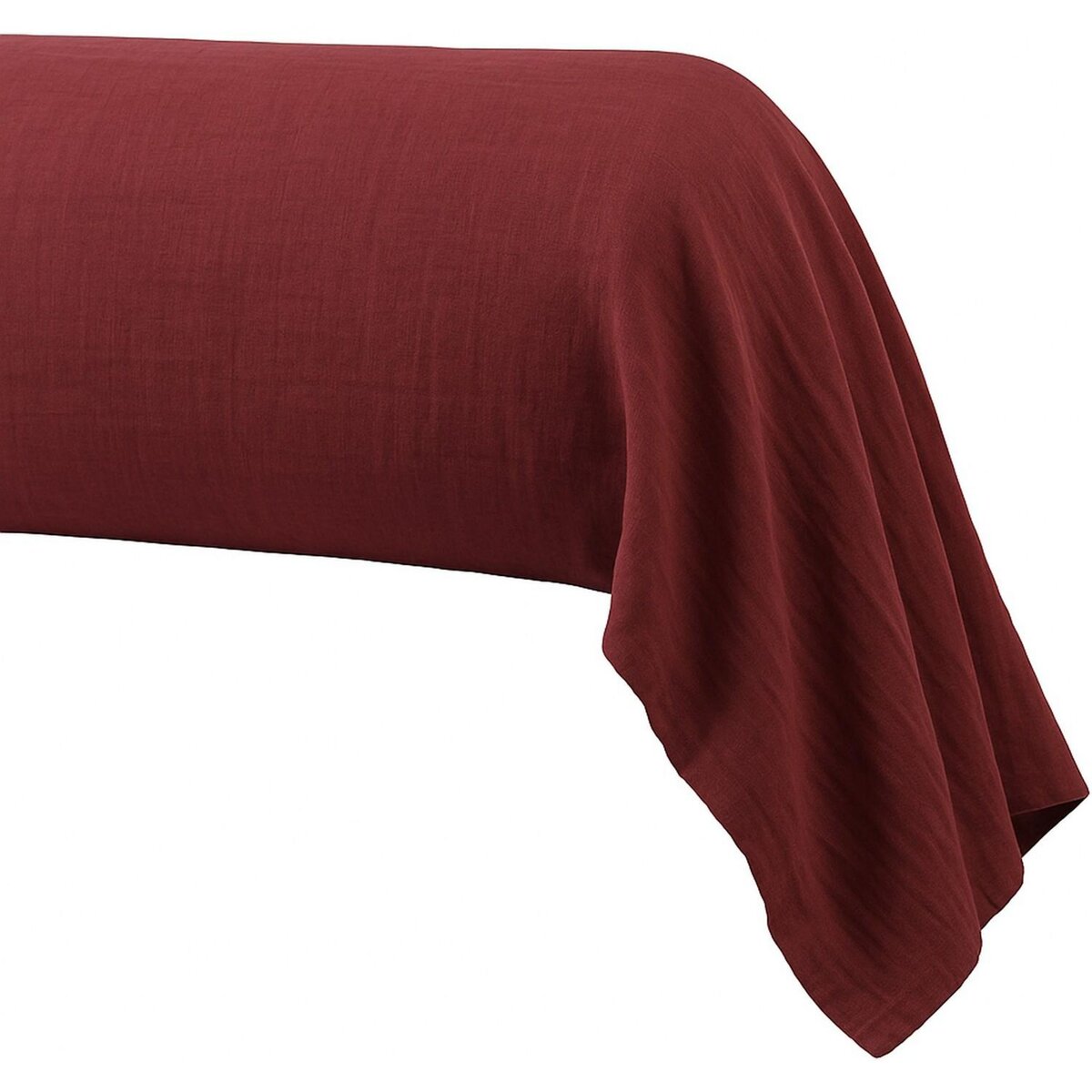 Home collection Taie de traversin 100% gaze de coton