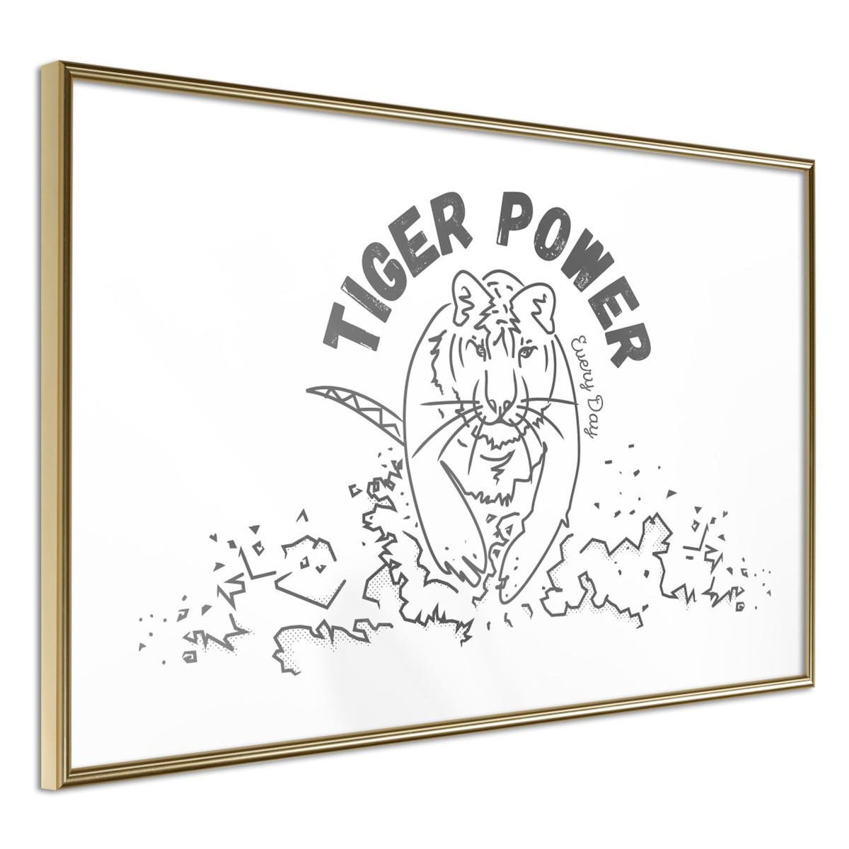 Paris Prix Affiche Murale Encadrée  Inner Tiger