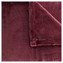 Voir la diapositive 3 : ACTUEL Couverture unie en flanelle de polyester 220gsm