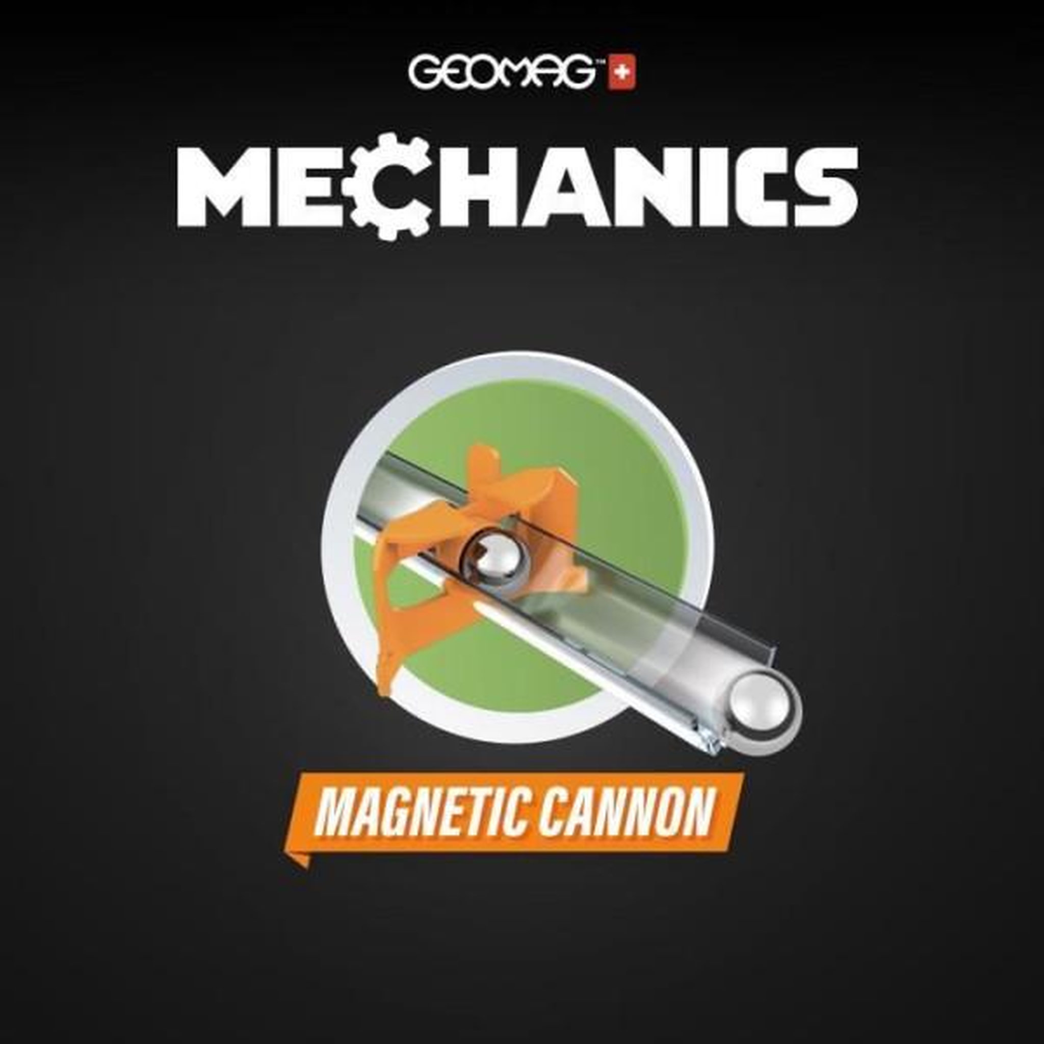 Voir la diapositive 3 : Geomag Coffret de construction - GEOMAG - Mechanics Challenge Goal! - 96 pieces - Magnétique - Jeu interactif - Plastique recyclé