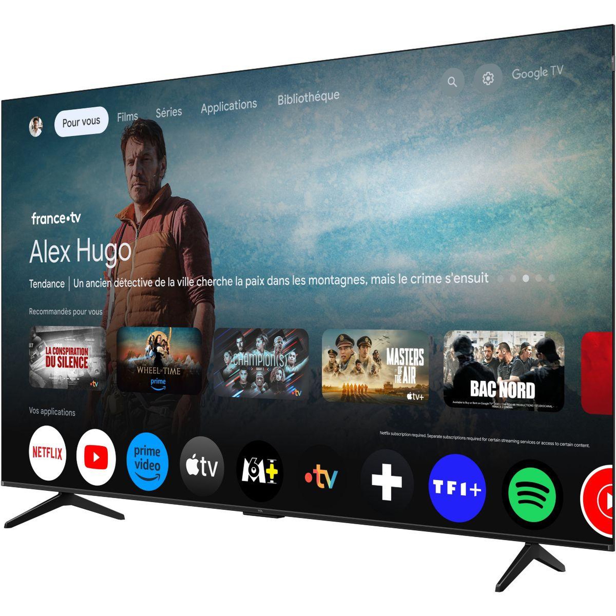 Voir la diapositive 2 : TCL TV QLED 85P79K 2025 - 85 pouces ( 215 cm )