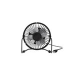 Kikkerland Mini ventilateur USB noir