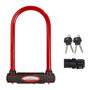 Voir la diapositive 1 : Master lock Antivol Vélo U [A Clé] [Support de Vélo Universel] [Antivol Certifié] [Rouge] 8195EURDPROCOLR