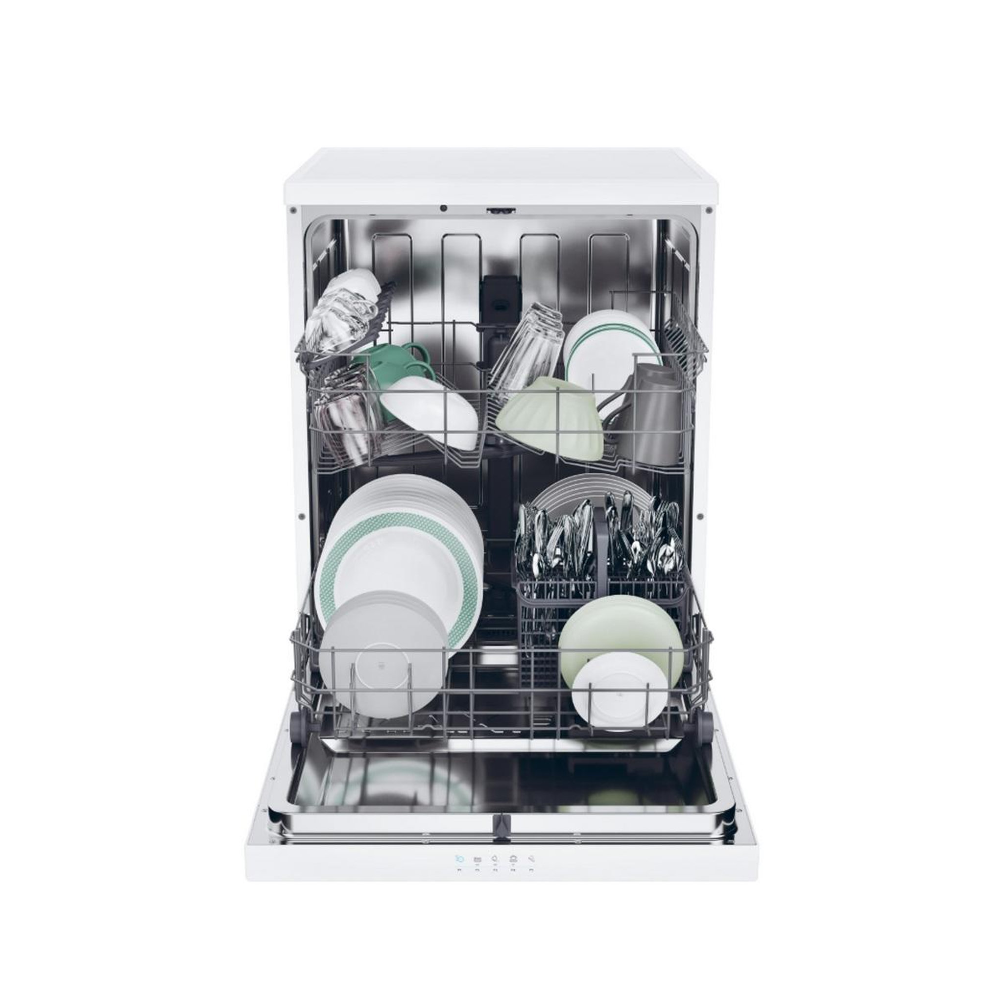 Voir la diapositive 6 : Candy Lave-vaisselle 60cm 13 couverts 47db blanc - CF3C7L0W