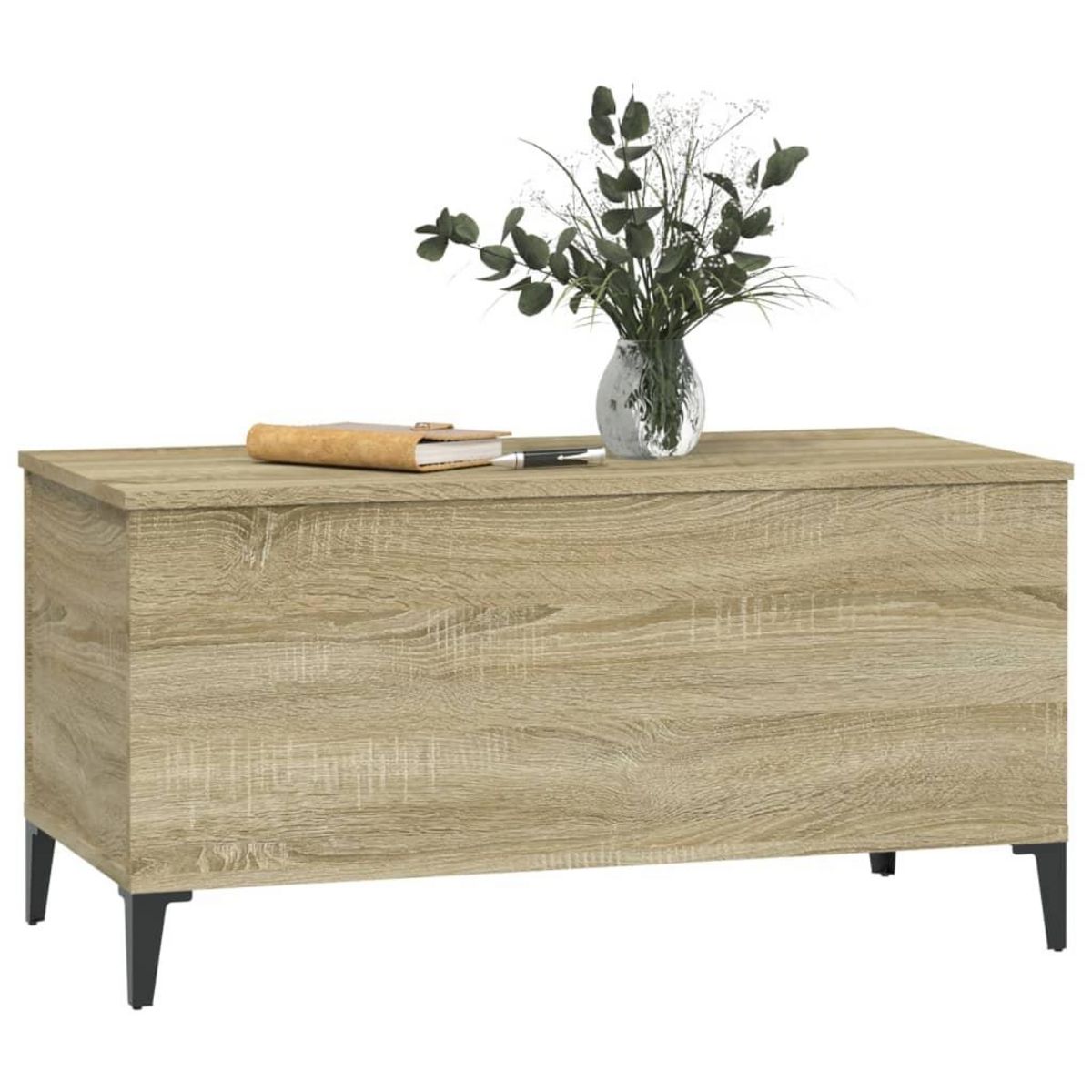 VIDAXL Table basse Chene sonoma 90x44,5x45 cm Bois d'ingenierie