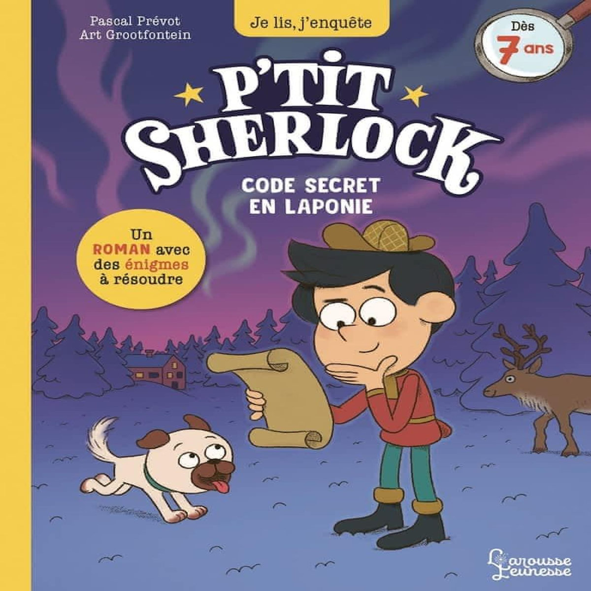 P'TIT SHERLOCK : CODE SECRET EN LAPONIE, Prévot Pascal