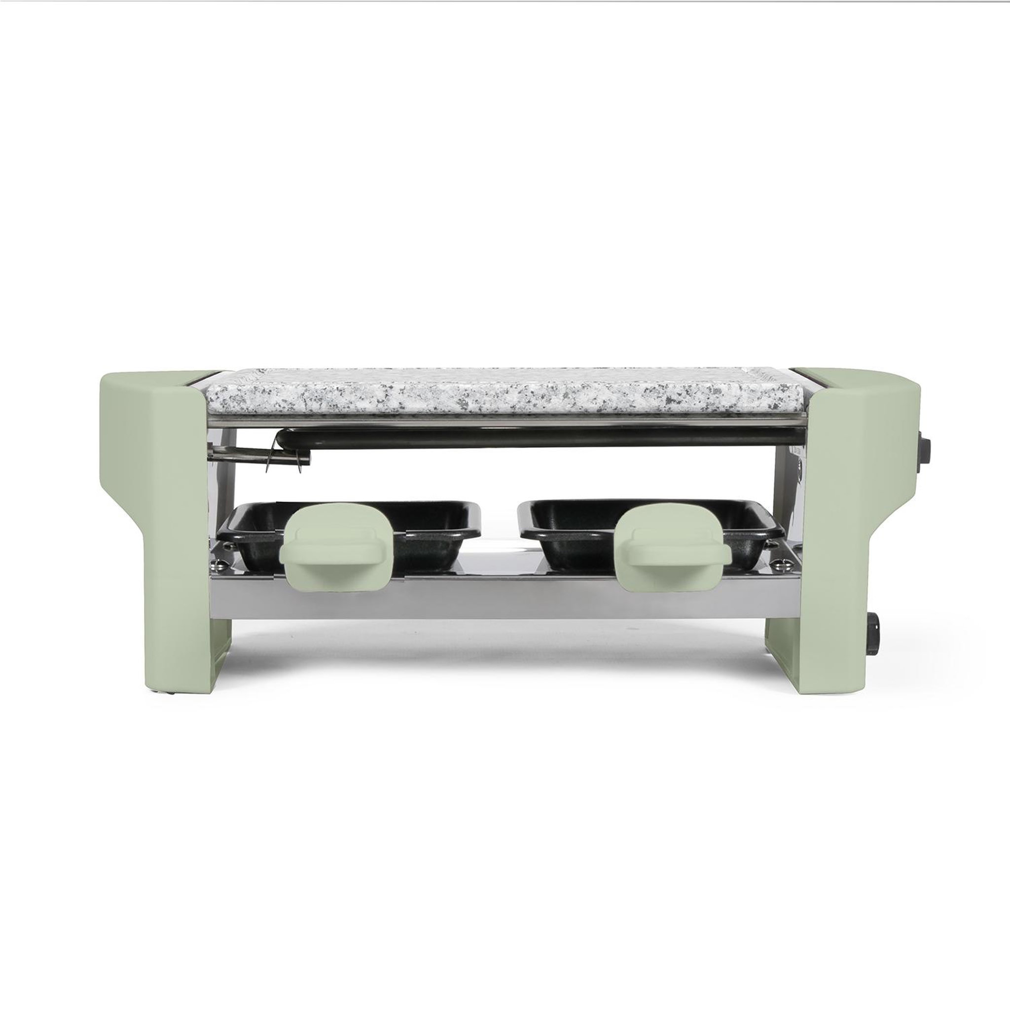Voir la diapositive 2 : LIVOO Appareil à raclette 2 personnes 320w vert - doc369ve