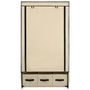 Voir la diapositive 5 : VIDAXL Garde-robe Creme 87 x 49 x 159 cm Tissu