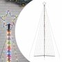 Voir la diapositive 2 : VIDAXL Guirlande de sapin de Noël 789 LED colorées 476 cm