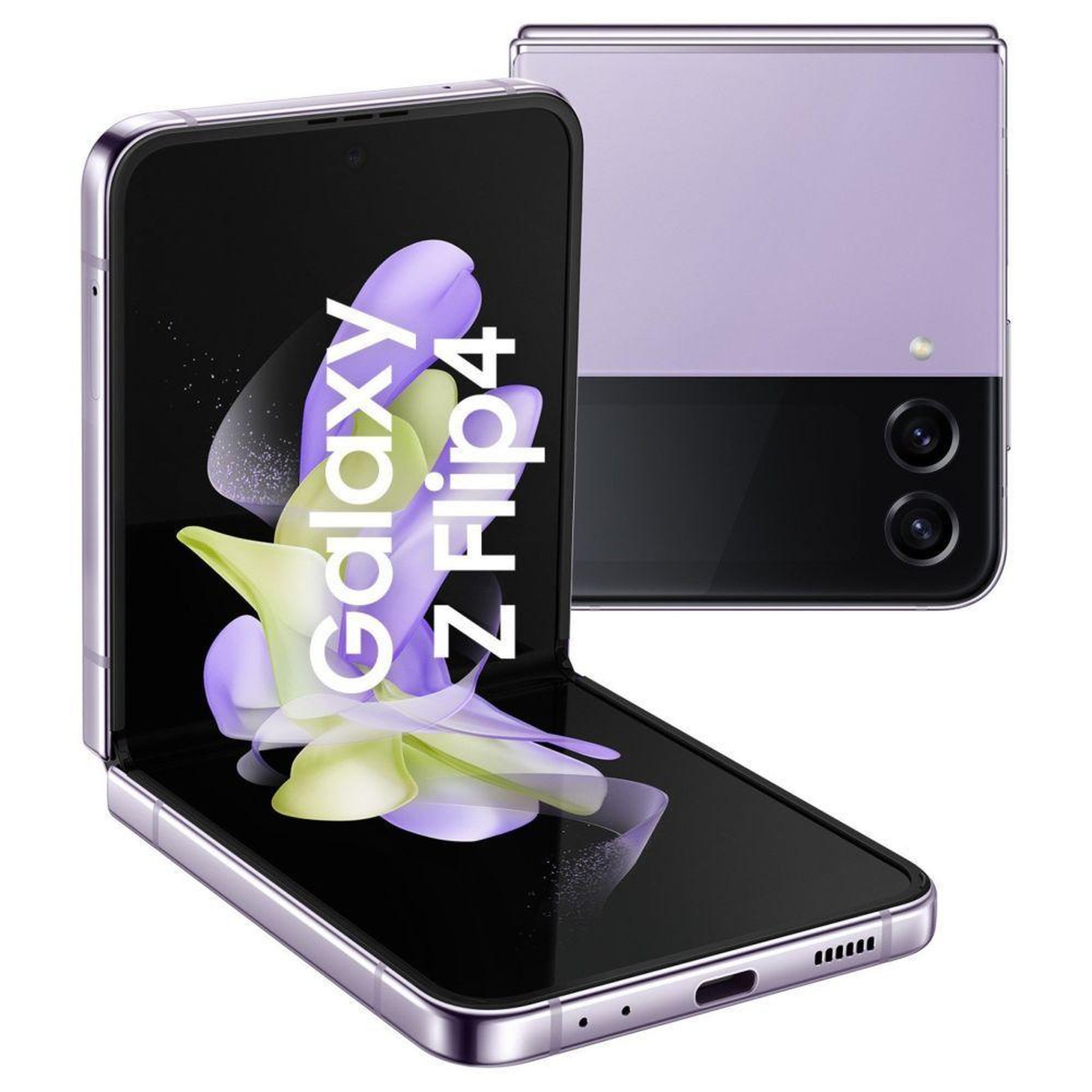 Voir la diapositive 1 : Samsung Galaxy Z Flip4 Reconditionné 128 Go - Grade C - Violet
