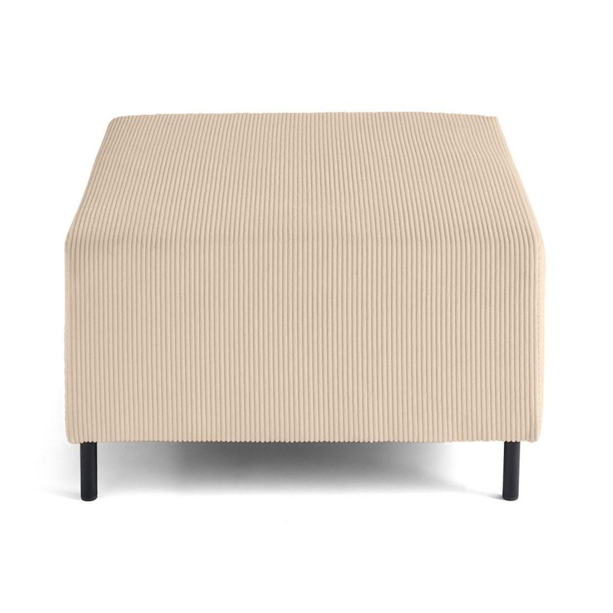 LISA DESIGN Edinburg - pouf modulable - en velours côtelé