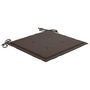 Voir la diapositive 5 : VIDAXL Coussins de chaise jardin lot de 4 taupe 40x40x3cm tissu oxford