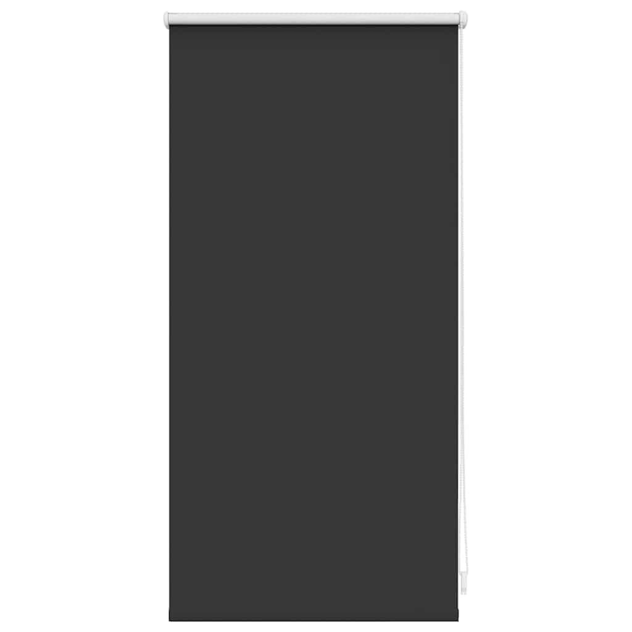 Voir la diapositive 2 : VIDAXL Store enrouleur occultant 44,4 x 100 cm, largeur du tissu 40 cm, noir