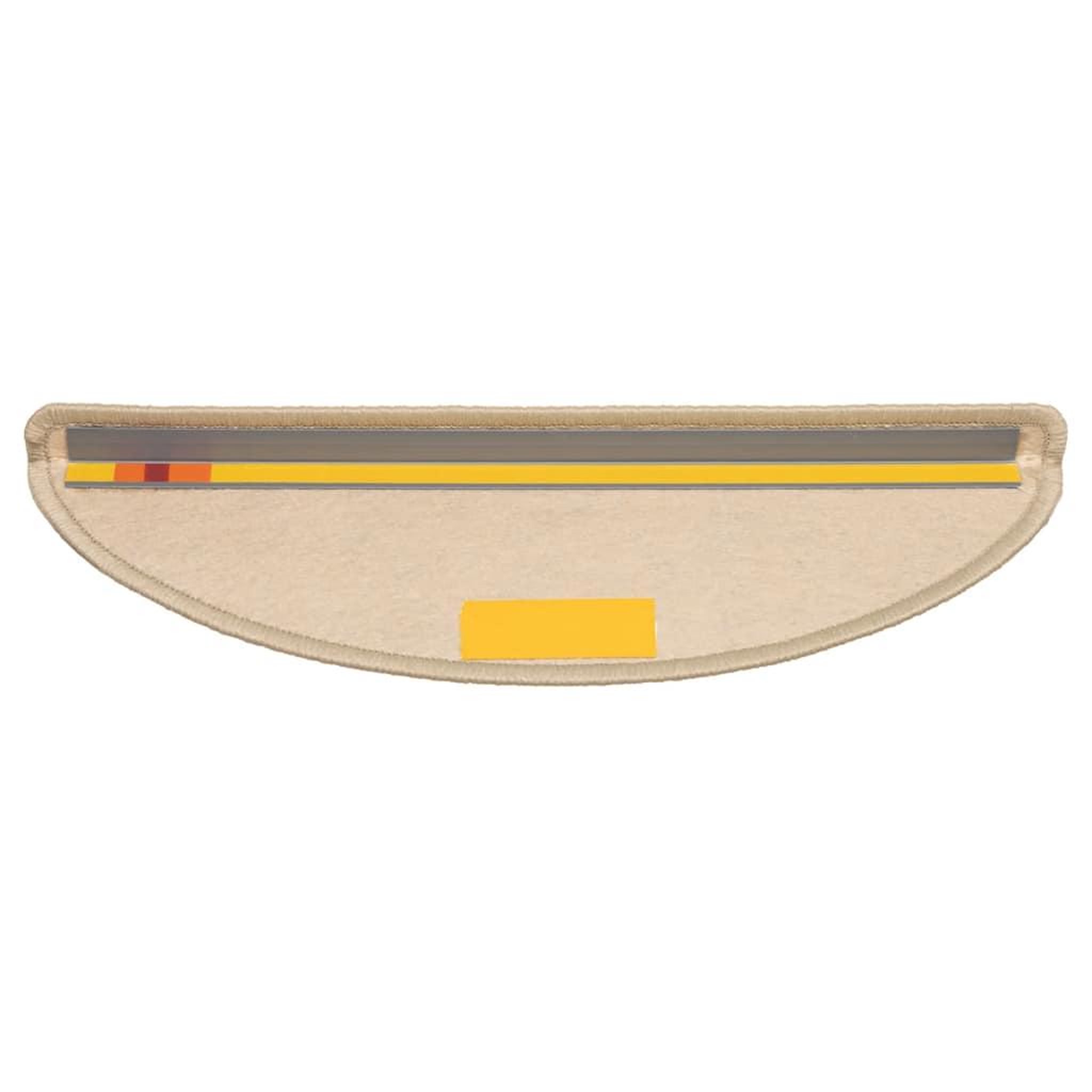 Voir la diapositive 4 : VIDAXL Tapis d'escalier autocollants 30 pcs 56x17x3 cm beige fonce