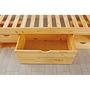 Voir la diapositive 4 : Paris Prix Lit Enfant Multi-Rangements  Clark  90x200cm Naturel