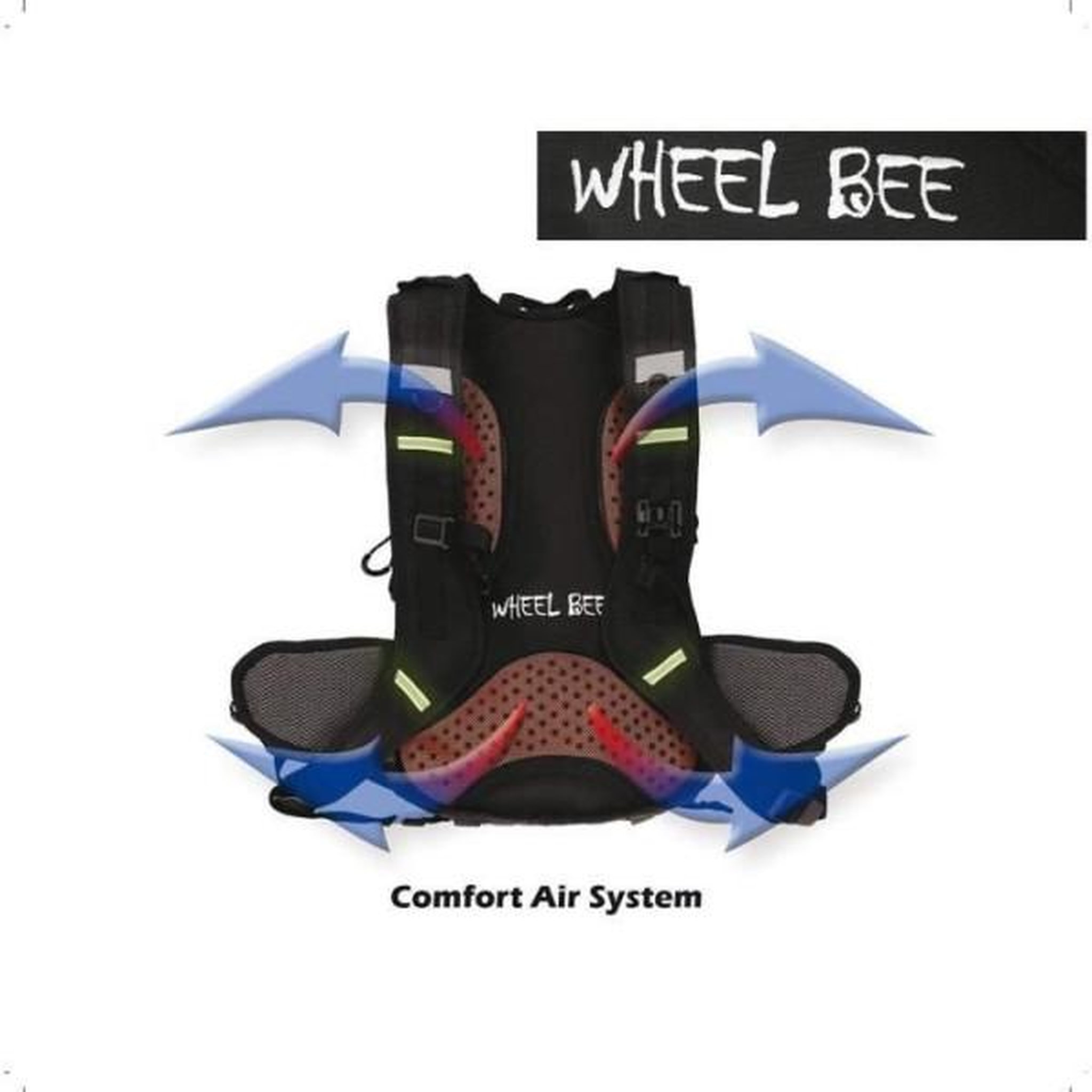 Voir la diapositive 3 : SCHILDKROT Sac a dos - Vélo - SCHILDKRÖT - LED + Port USB + Sortie écouteurs inclus
