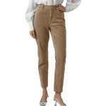Vero Moda Pantalon en Velours  Vero Moda Brenda   W27. Coloris disponibles : Marron