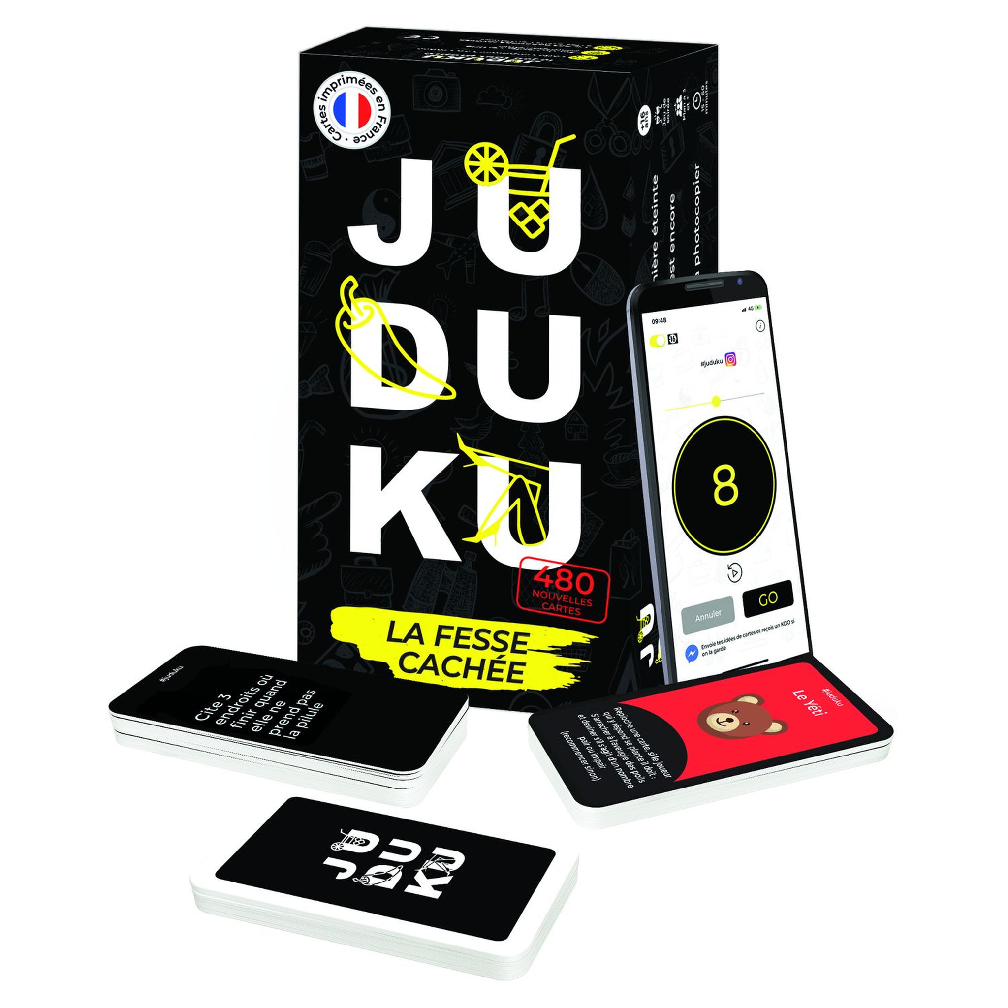 Voir la diapositive 2 : BLACKROCK GAMES Jeu Juduku La Fesse Cachée