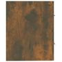 Voir la diapositive 4 : VIDAXL Armoire de lavabo Chene fume 60x38,5x48 cm Bois d'ingenierie