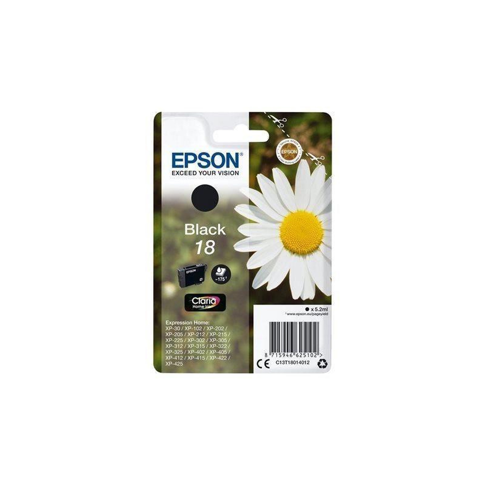 Epson EPSON Cartouche T1801 - Paquerette - Noir