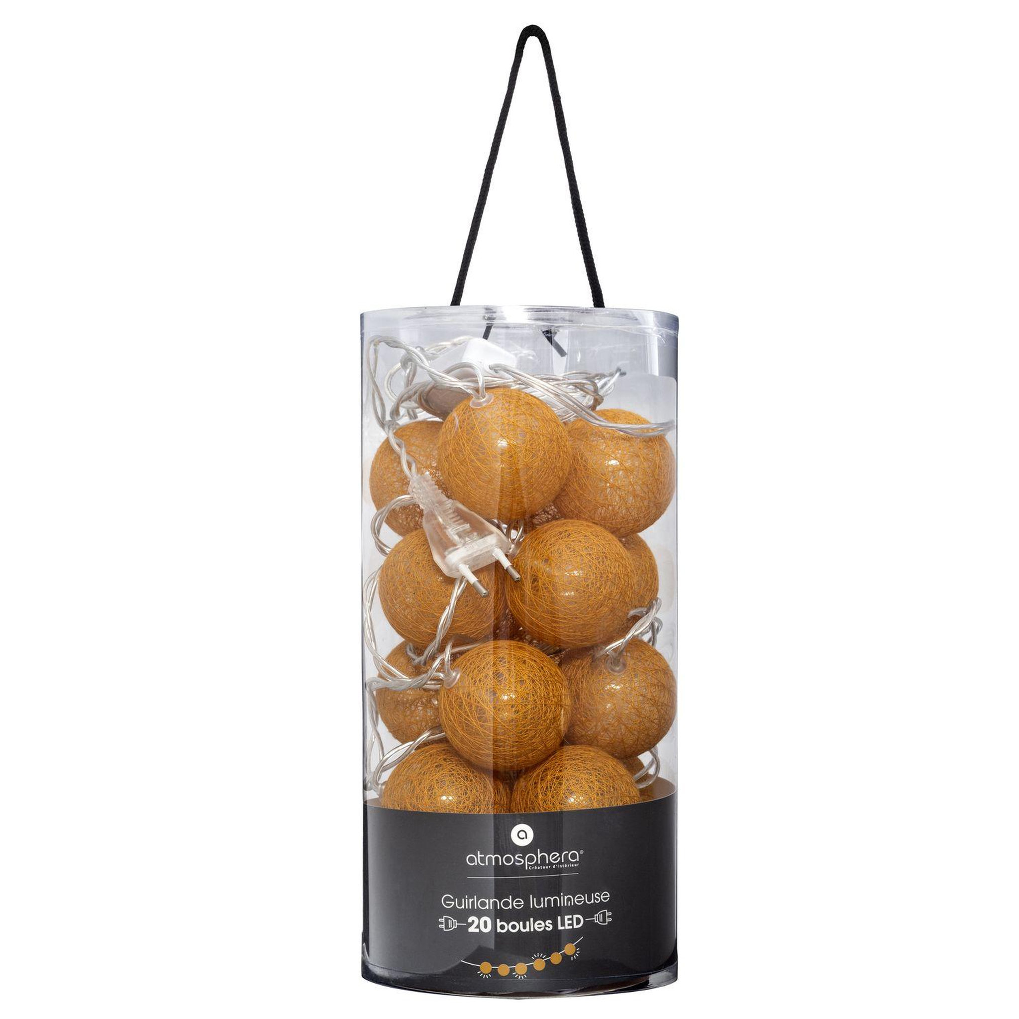 Voir la diapositive 3 : ATMOSPHERA Guirlande sur secteur LED 20 boules
