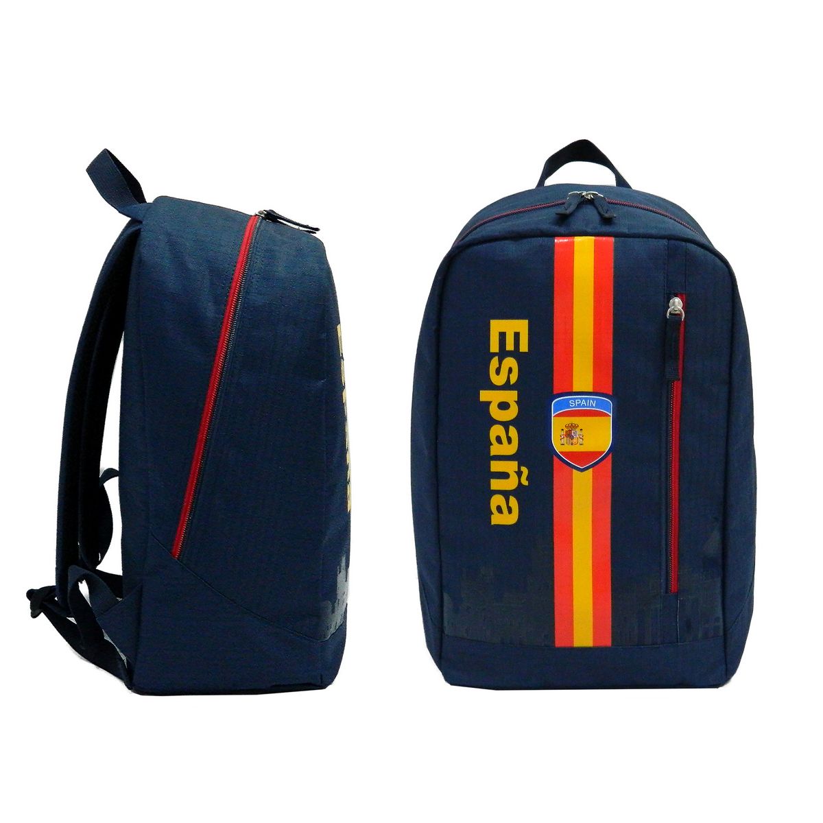 Sac à dos 1 compartiment noir Nation Espagne