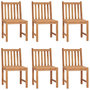 Voir la diapositive 3 : VIDAXL Ensemble a manger de jardin 7 pcs Bois de teck solide
