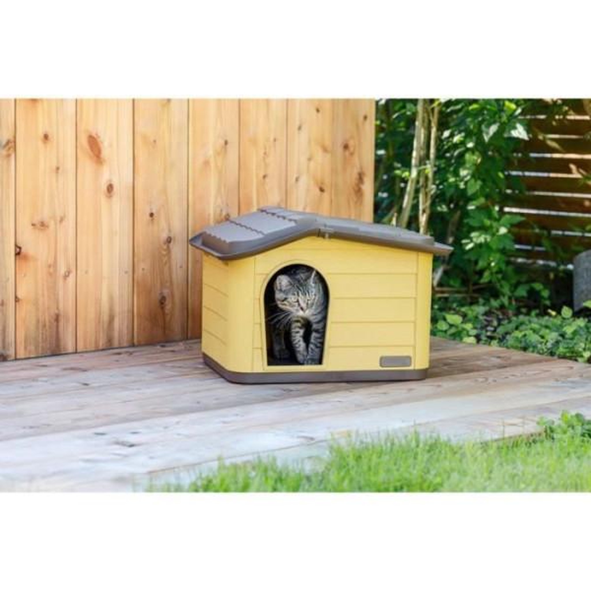 Voir la diapositive 3 : KERBL Maisonnette - KERBL - Paola Eco - 60 x 51 x 41 cm - Pour chat
