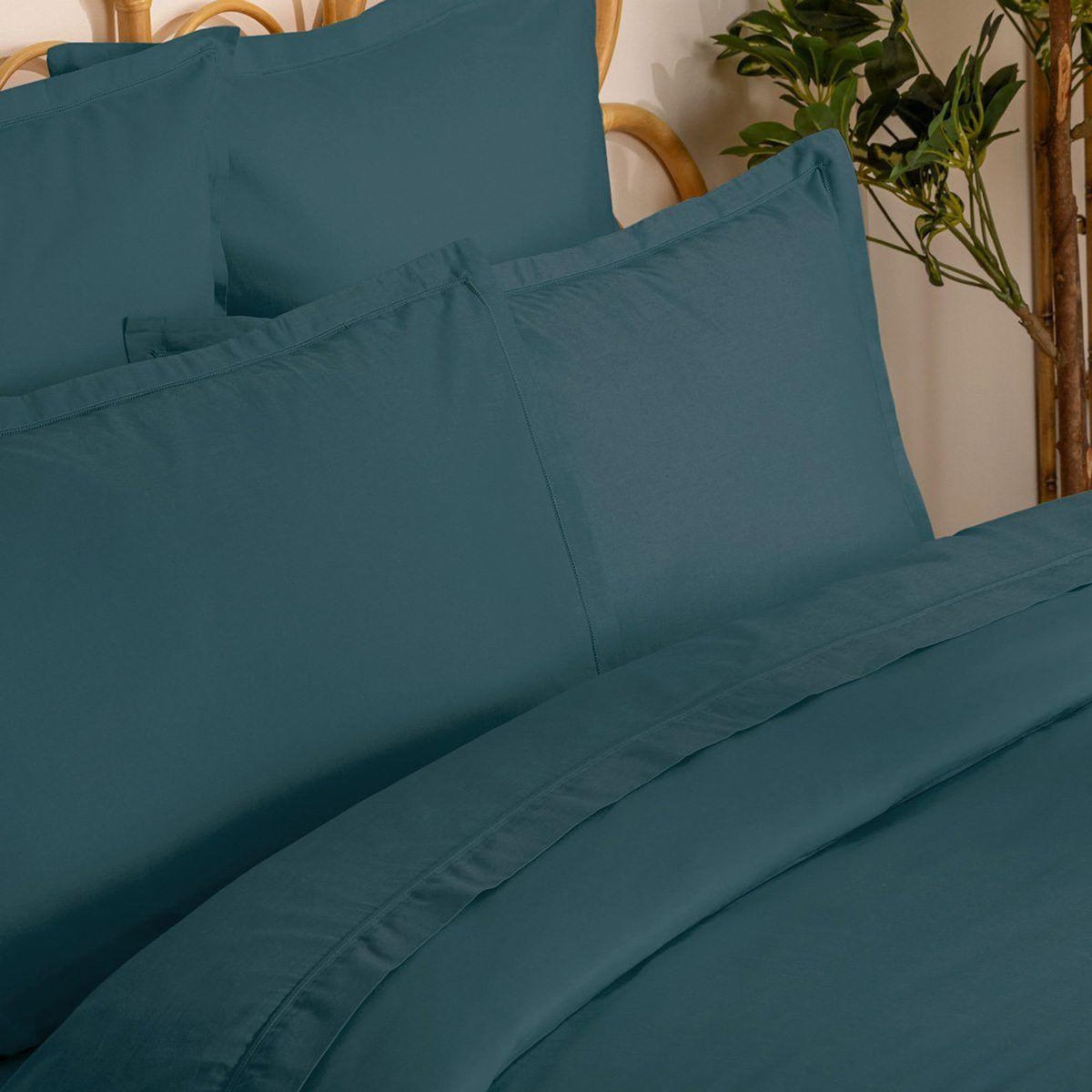 ATMOSPHERA Housse de Couette  Intérieur  140x200cm Bleu Orage