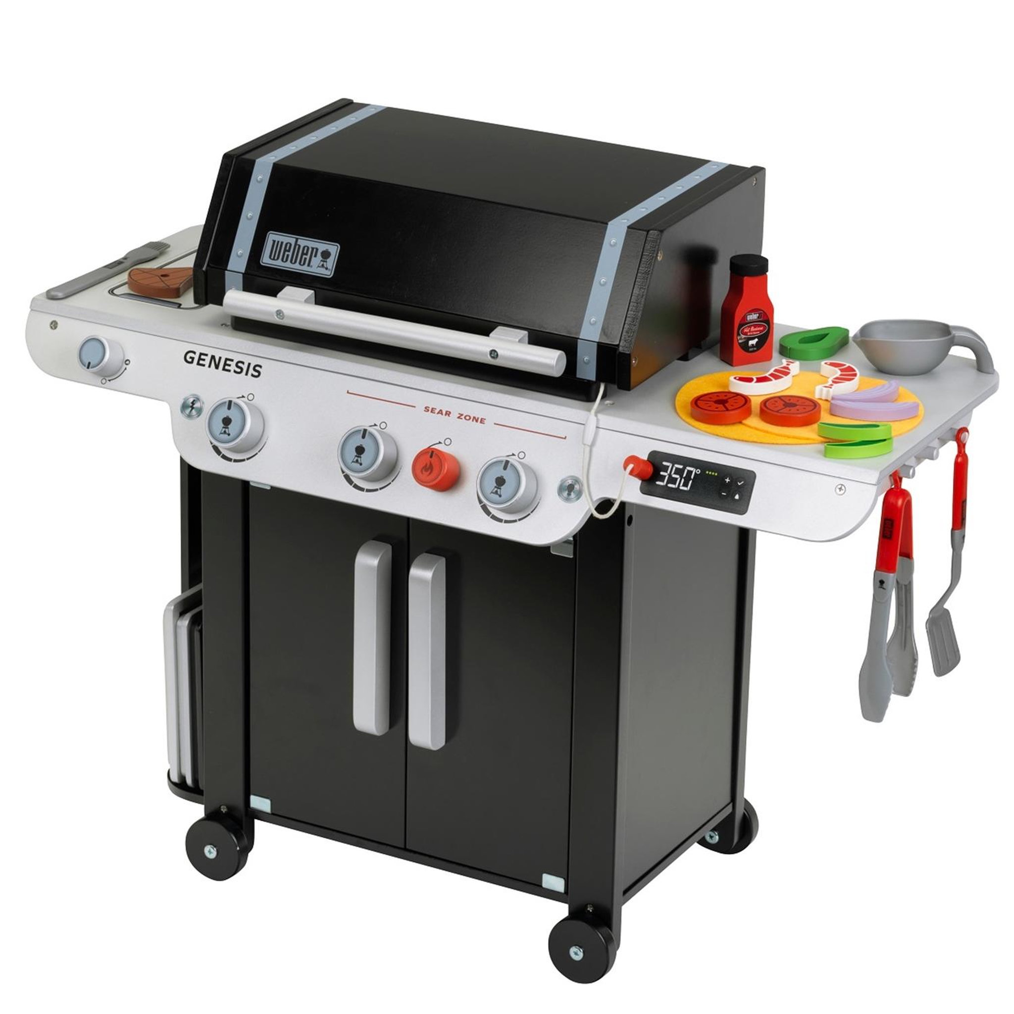 THEO KLEIN Barbecue Weber Genesis en bois (MDF)