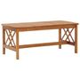 Voir la diapositive 3 : VIDAXL Salon de jardin 4 pcs avec coussins Bois d'acacia solide